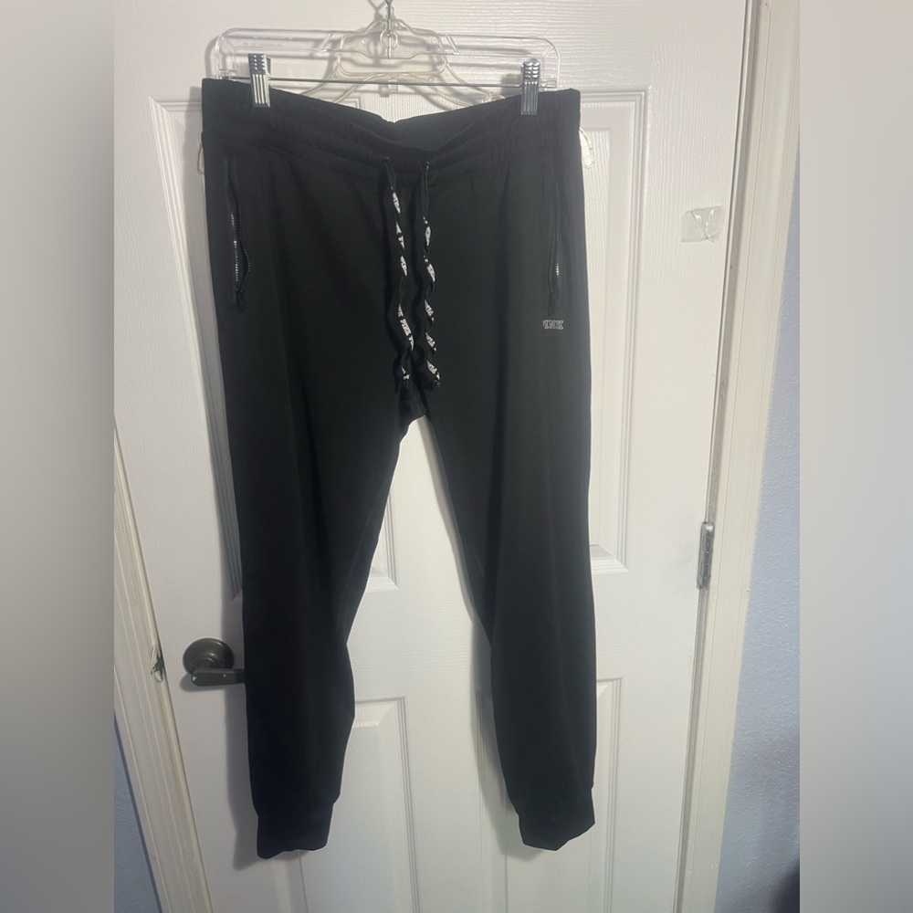 PINK WARM UP PANTS